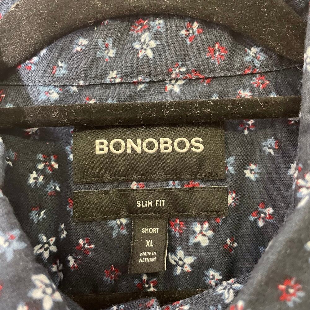 Bonobos Men’s XL Slim Fit Floral Dress Shirt
